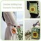 Crochet Kit for Beginners Sunflower Bag Crochet Starter Kit with Video Tutorials and Yarns, Hook DIY Adults & Kids Knitting Supplies(40%+ Yarn)